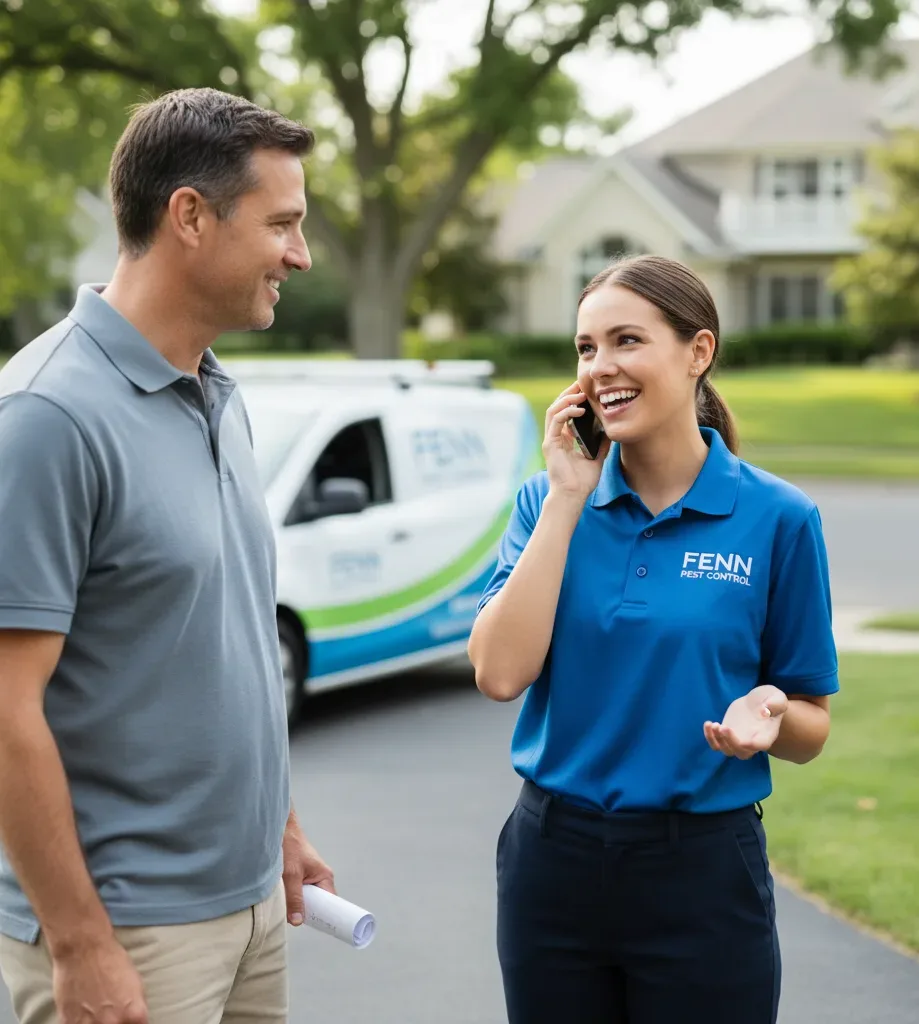 Fenn Pest Control customer support in North Rose